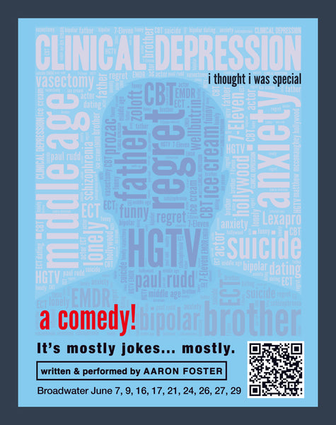 Ticket- Aaron Foster Fringe Festival "I Thought I Was Special"