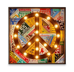 Peace Sign - 50 State Collage
